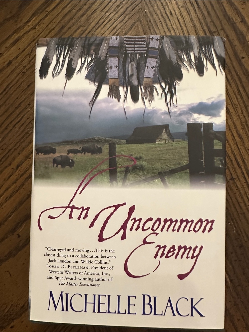 "An Uncommon Enemy"  - Michelle Black - Hardcover - First Edition Sep 2001